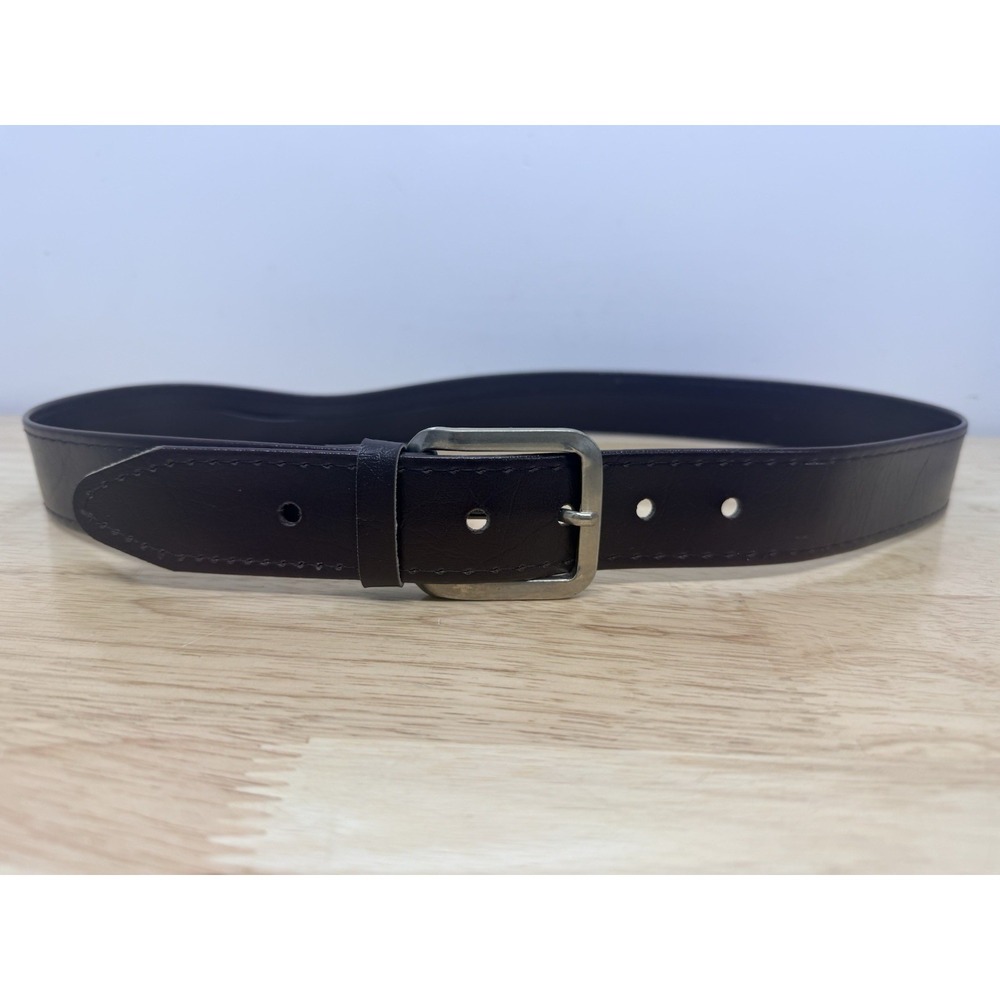 Vintage HEPCO Leather Belt 90cm / 36" Made in West Germany Brown Garrison #30